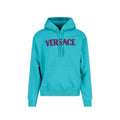 Versace Bicolor Cotton Sweatshirt by Versace