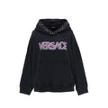 Versace Black Cotton Sweatshirt by Versace