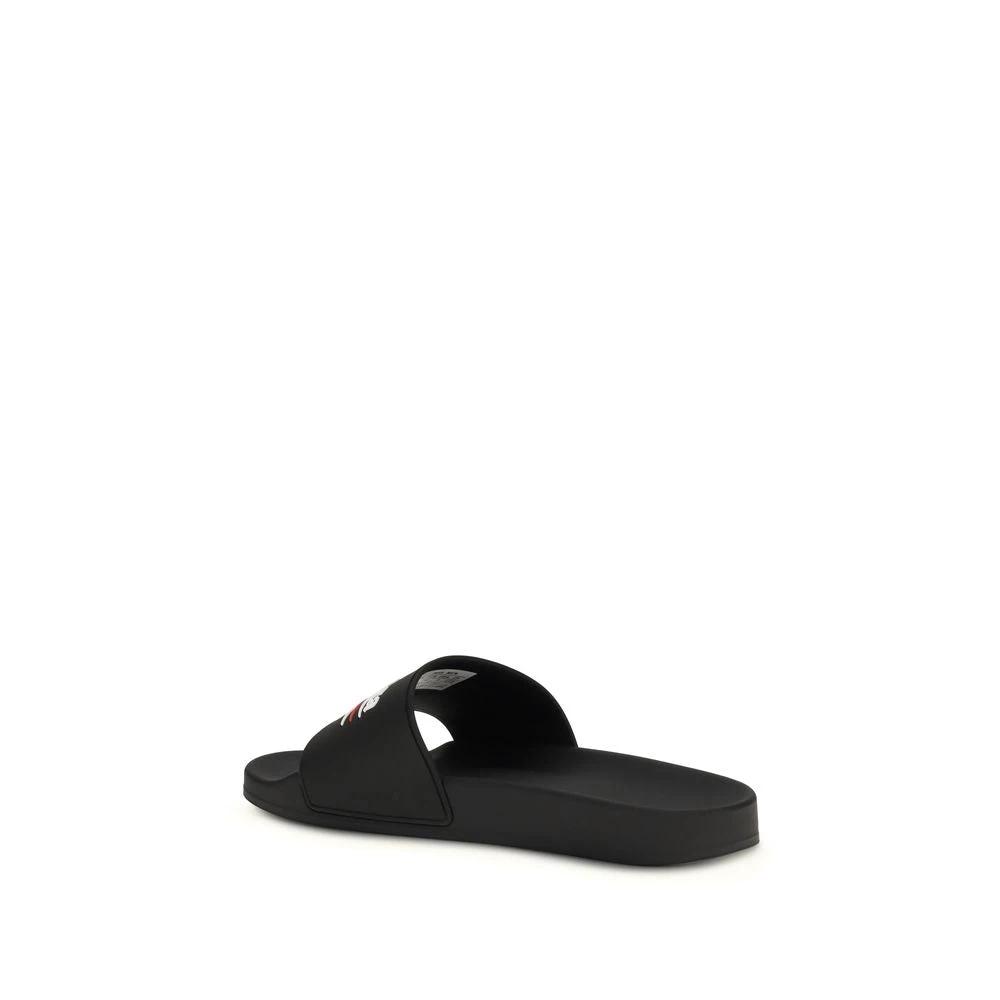 Balenciaga Black Polyurethane Sandals by Balenciaga