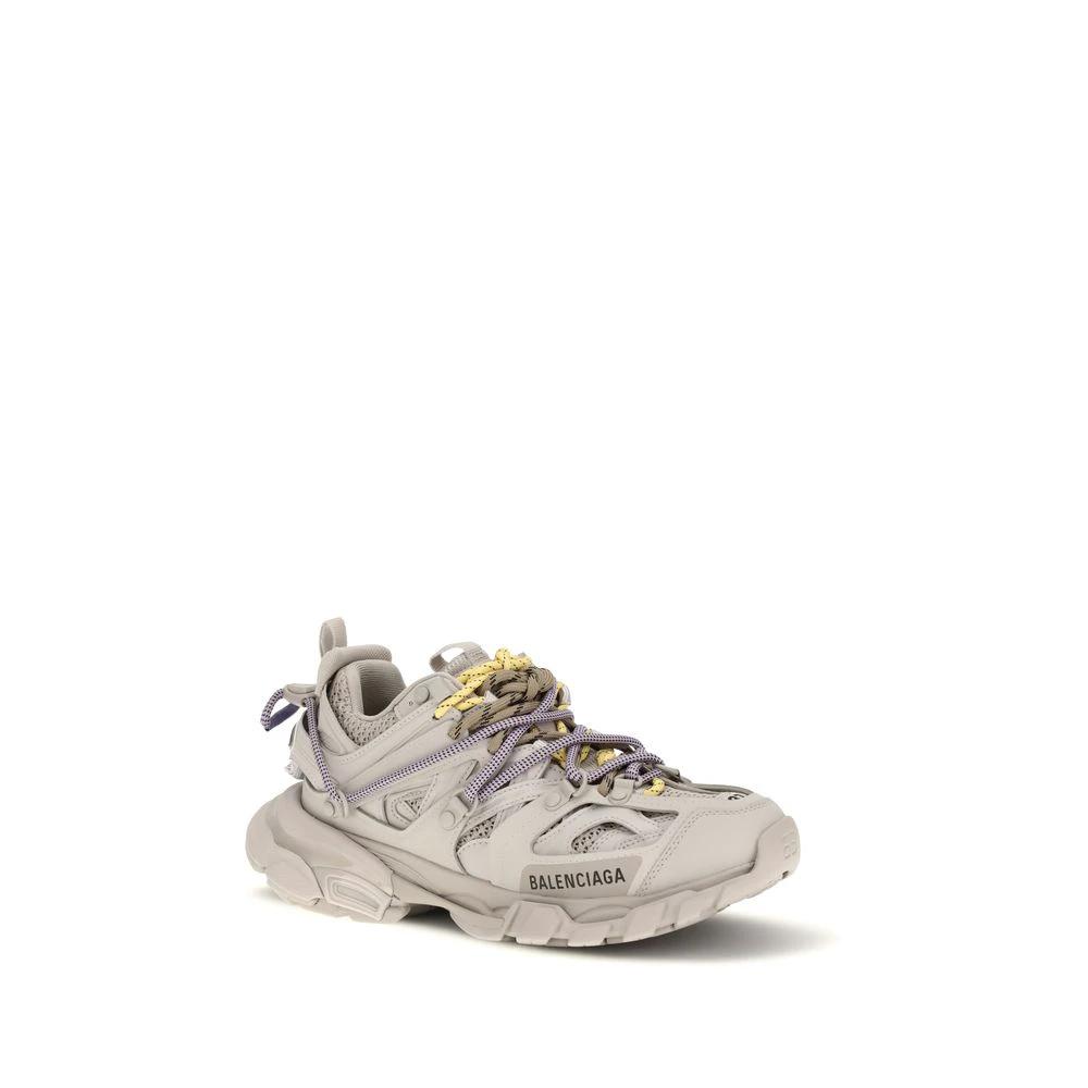 Balenciaga Gray Polyester Athletic Sneakers by Balenciaga
