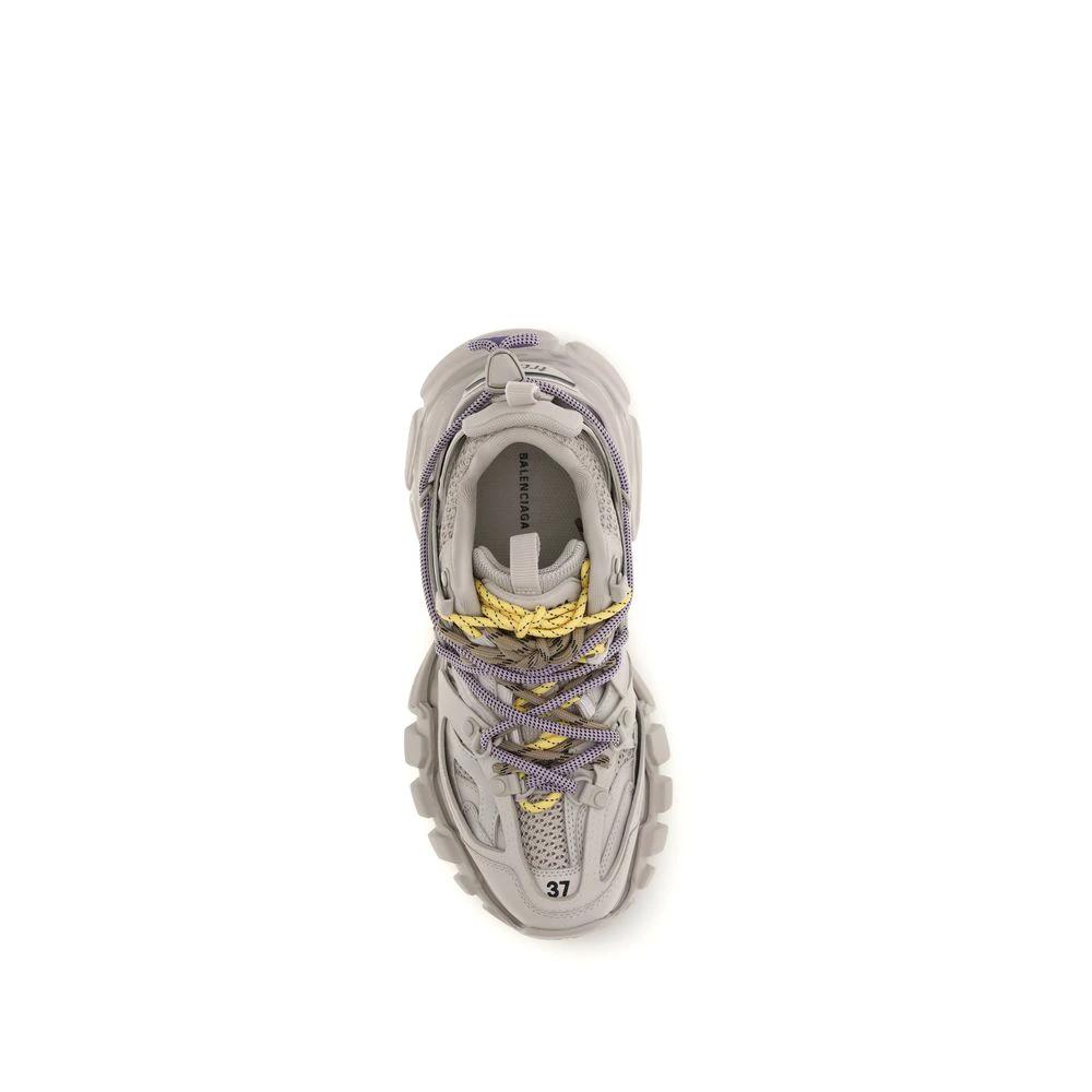 Balenciaga Gray Polyester Athletic Sneakers by Balenciaga