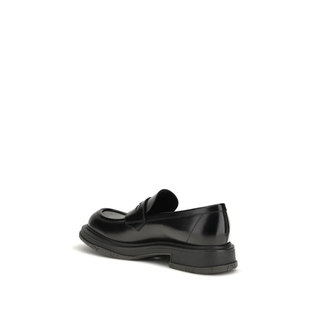 Mocassins Gucci Bos Taurus en cuir de veau noir