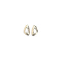 Self-Portrait Gold Brass Earrings by Self-Portrait