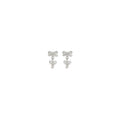 Self-Portrait Silver Brass Earrings by Self-Portrait