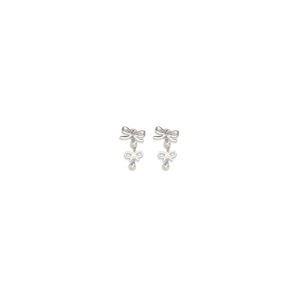 Self-Portrait Silver Brass Earrings by Self-Portrait