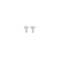 Self-Portrait Silver Brass Earrings by Self-Portrait