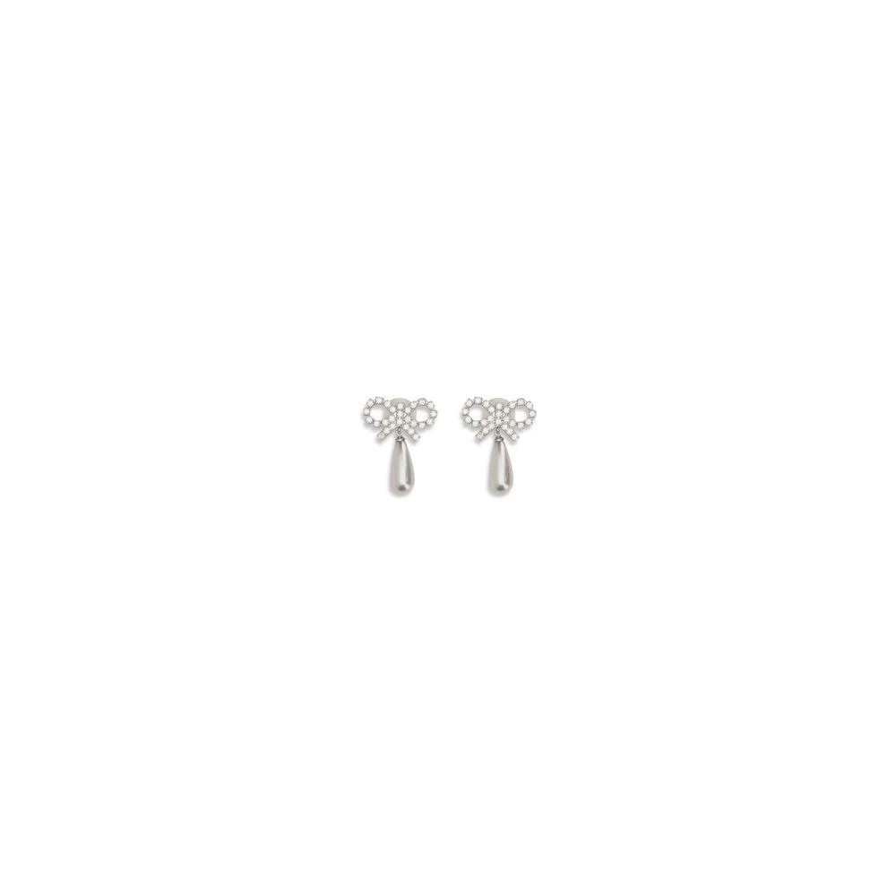 Self-Portrait Silver Brass Earrings by Self-Portrait