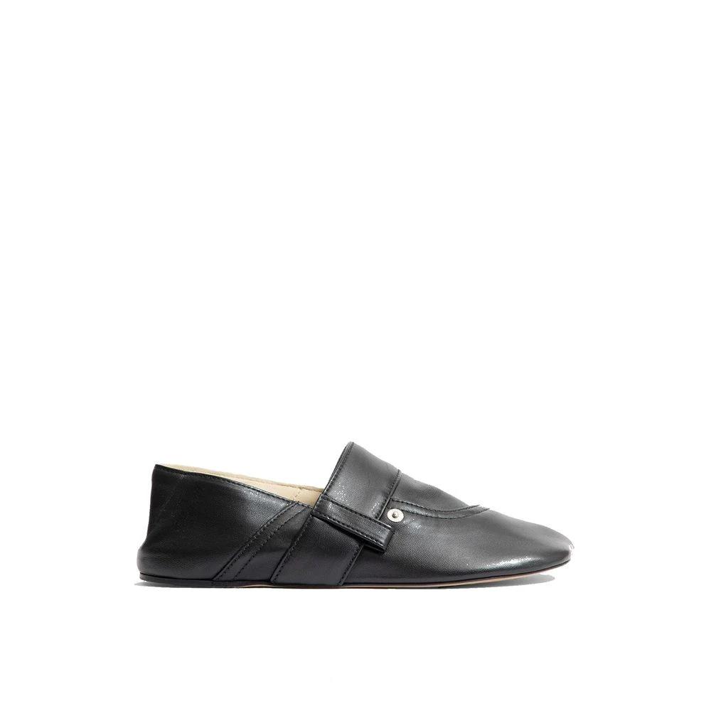 Loewe Black Calfskin Slippers by Loewe