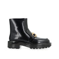 Bottega Veneta Black Calfskin Ankle Boots by Bottega Veneta