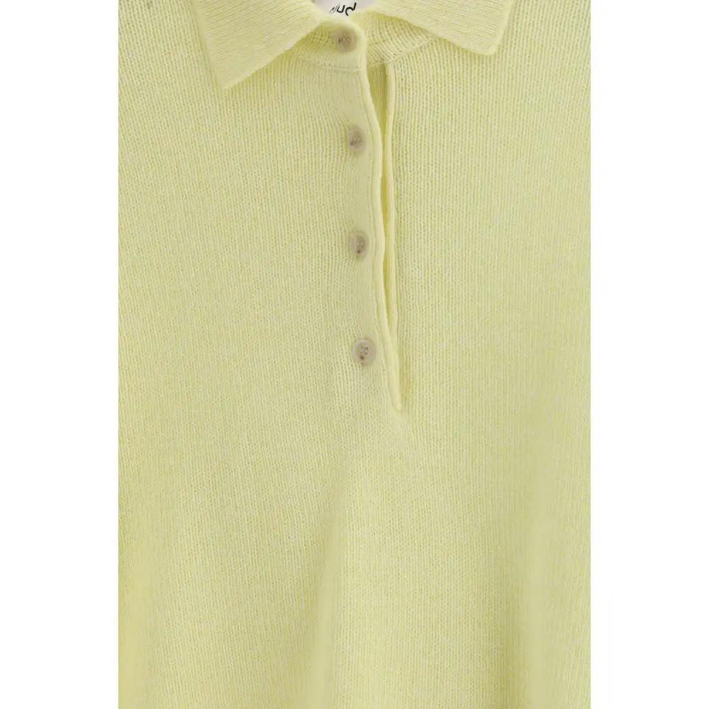 Allude Bicolor Cashmere Polo Shirt