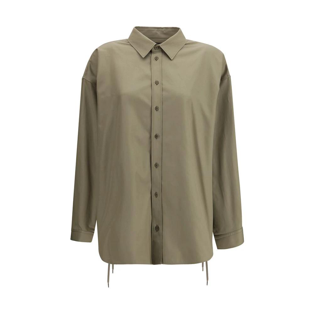 Balenciaga Beige Cotton Shirt by Balenciaga