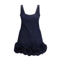 Self-Portrait Blue Cotton Casual Dress by Self-Portrait