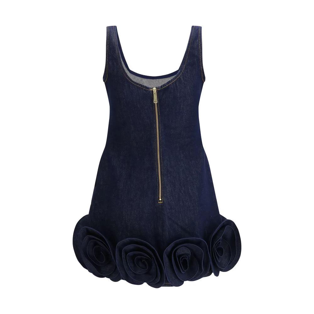 Self-Portrait Blue Cotton Casual Dress by Self-Portrait