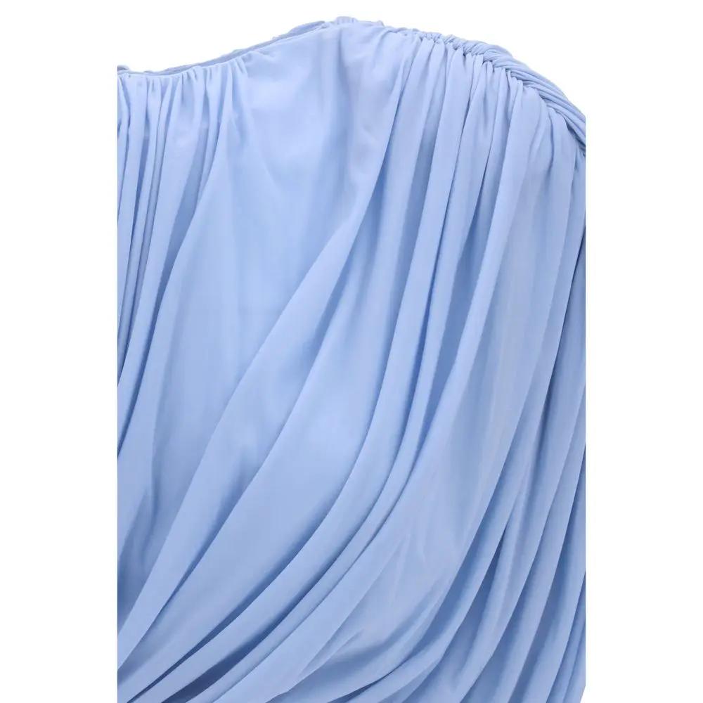 Magda Butrym Blue Copper Blouse