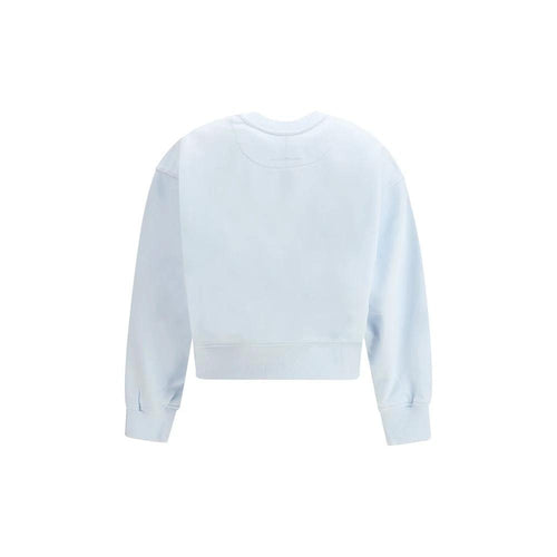 Alexander McQueen Blue Cotton Sweatshirt by Alexander McQueen