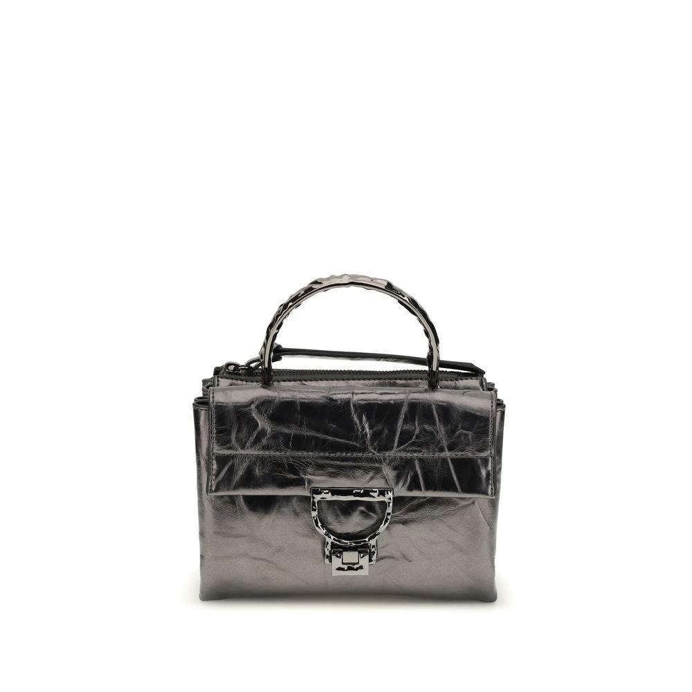 Coccinelle Black Calf Leather Bos Taurus Handbag by Coccinelle
