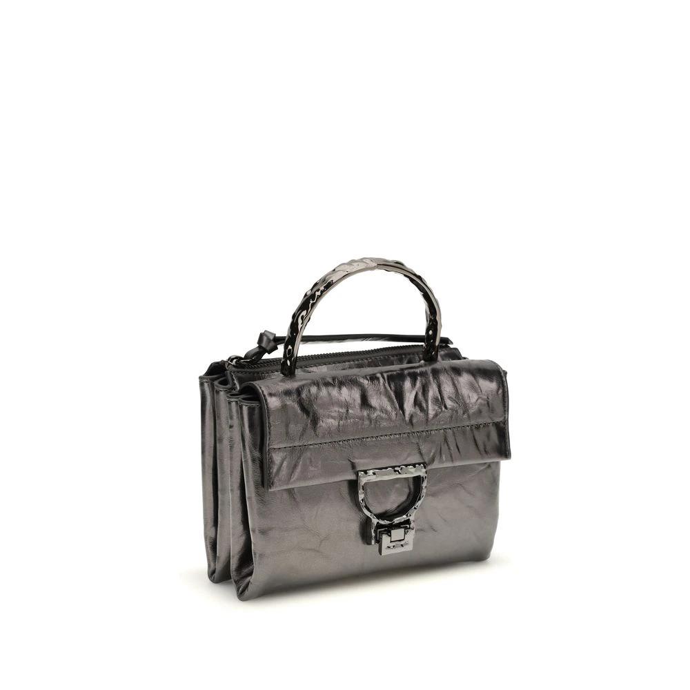 Coccinelle Black Calf Leather Bos Taurus Handbag by Coccinelle