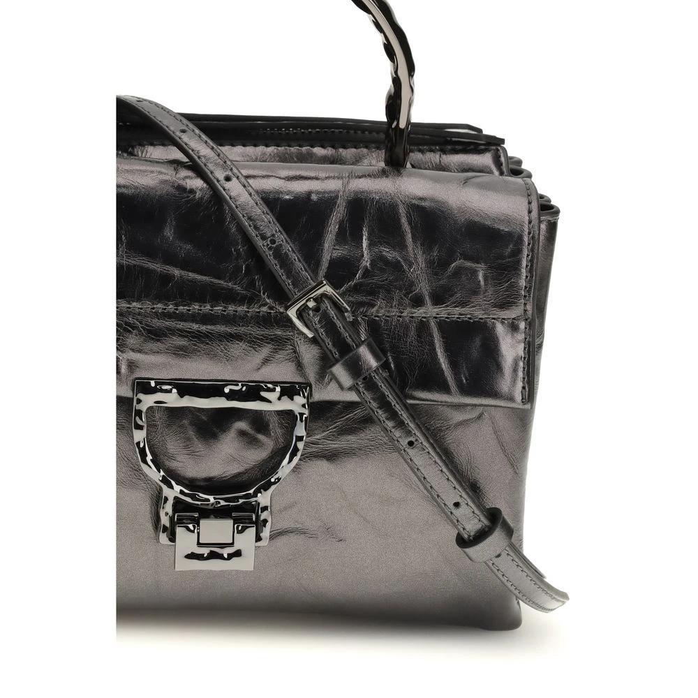 Coccinelle Black Calf Leather Bos Taurus Handbag by Coccinelle