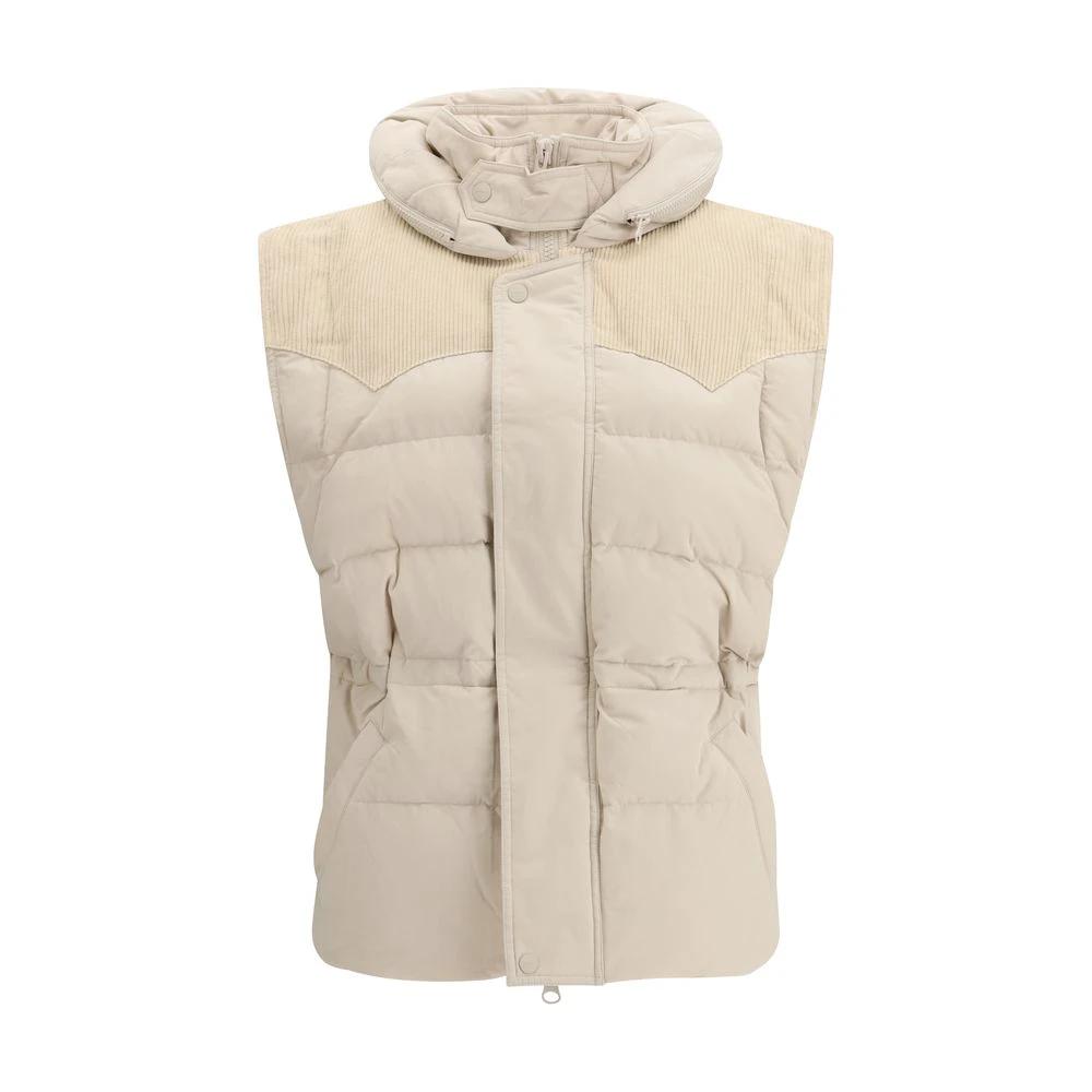 Veste sans manches Marant Étoile Beige en polyamide