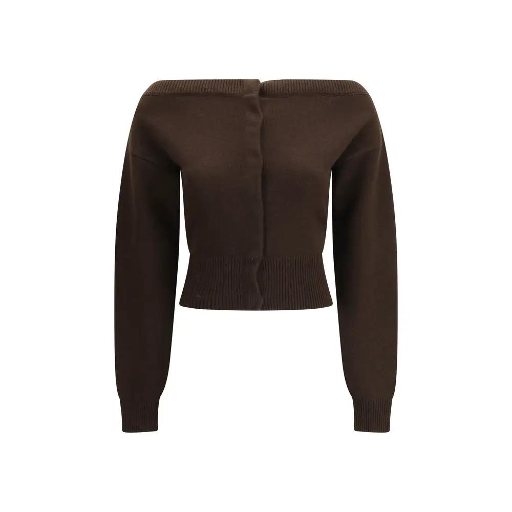 Gilet en cachemire marron Tom Ford