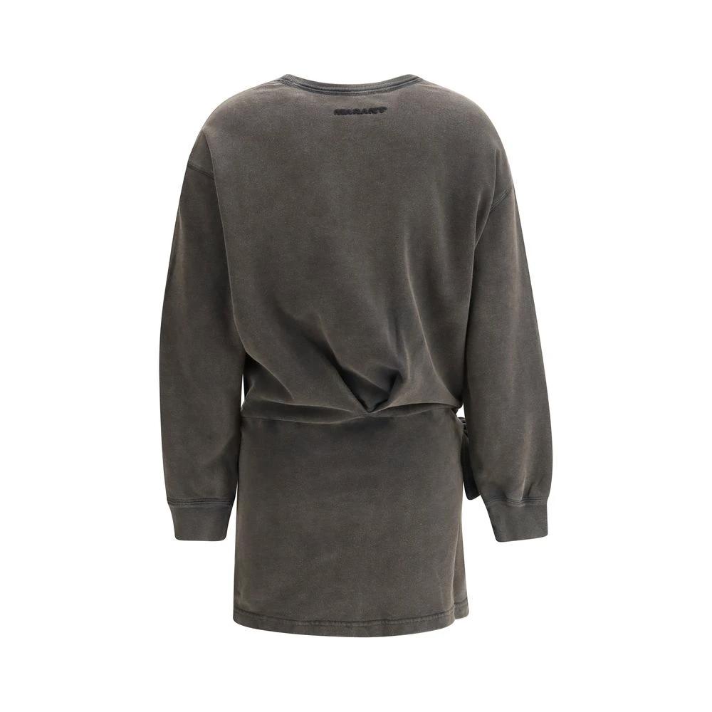 Robe décontractée en coton gris Marant Étoile