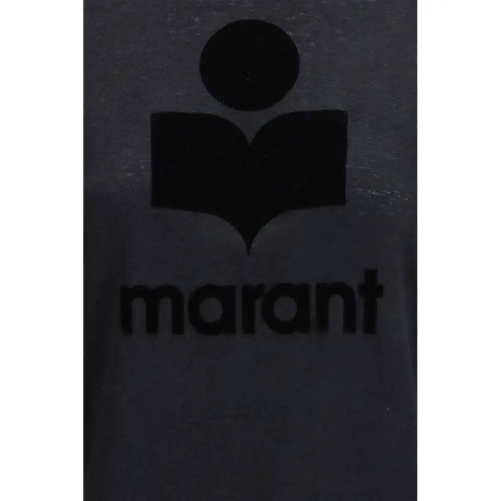 Marant Etoile Black Linen Sweatshirt