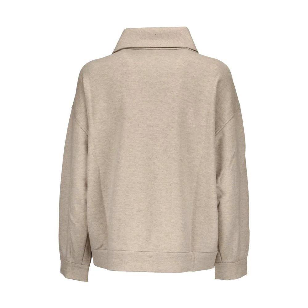 Brunello Cucinelli Beige Cashmere Sweatshirt by Brunello Cucinelli