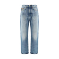 Versace Blue Cotton Jeans Denim by Versace