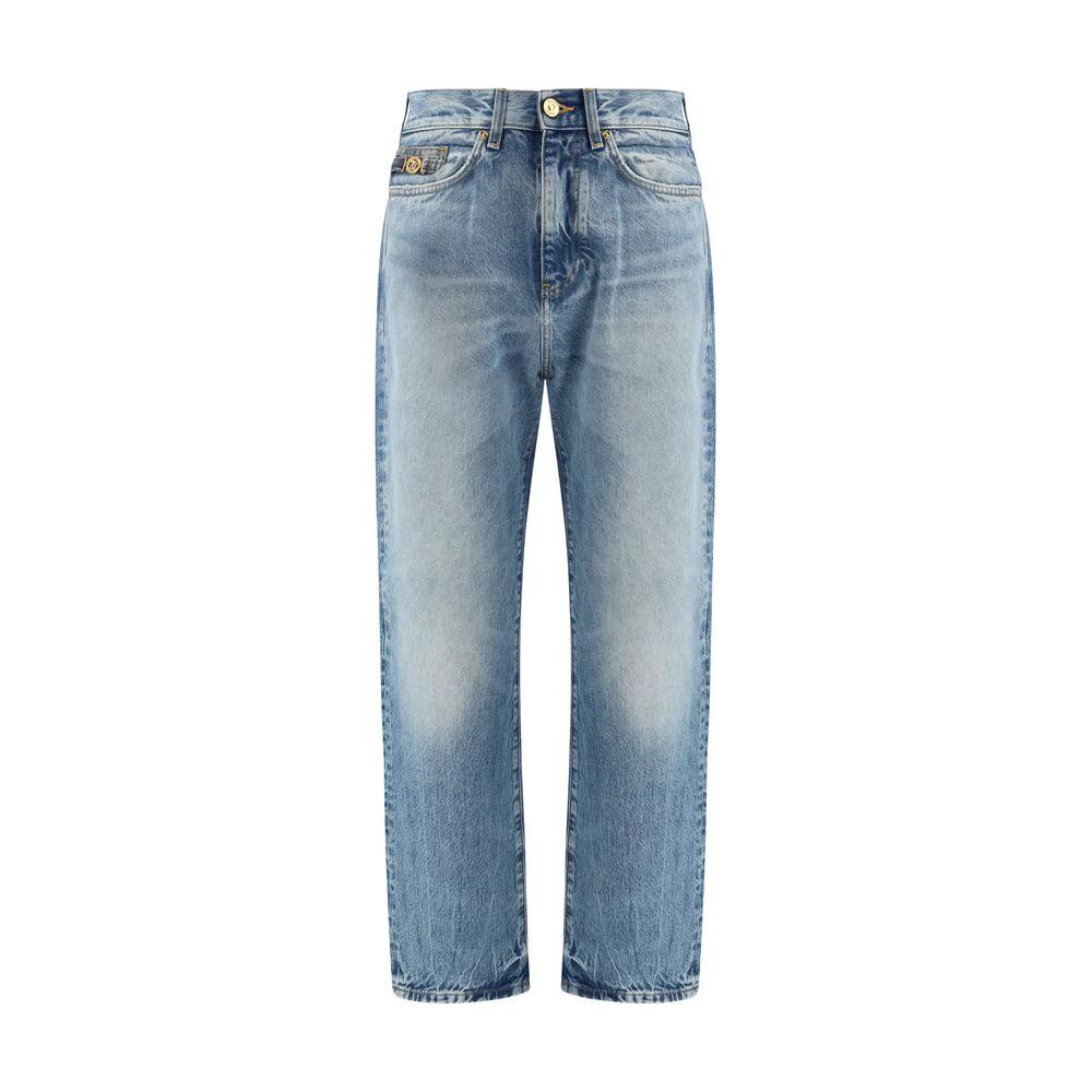 Versace Blue Cotton Jeans Denim by Versace
