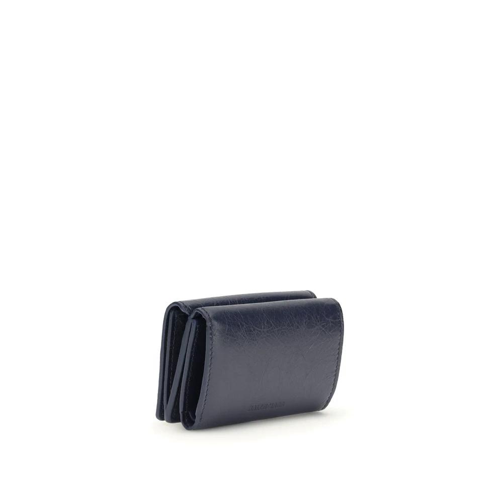 Balenciaga Blue Lamb Ovis Aries Aries Wallet by Balenciaga