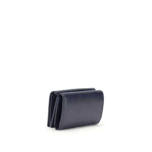 Balenciaga Blue Lamb Ovis Aries Aries Wallet by Balenciaga