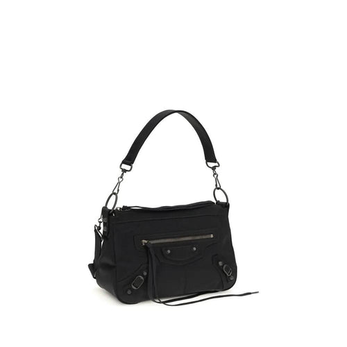 Sac bandoulière Balenciaga en polyamide noir
