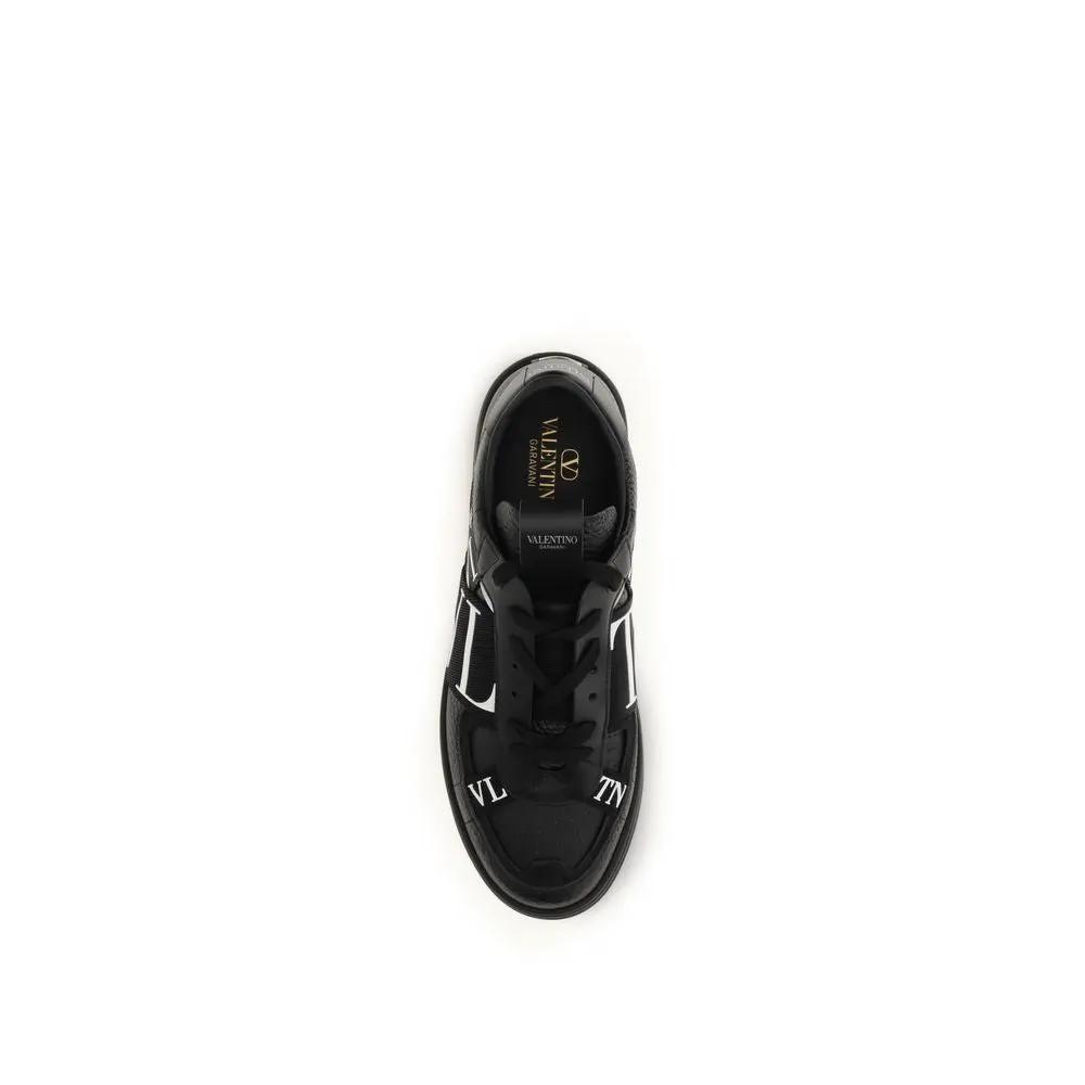 Baskets basses Valentino Garavani Bos Taurus en cuir de veau noir
