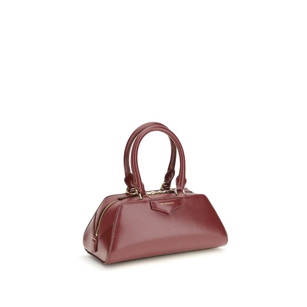 Givenchy Bordeaux Calf Leather Bos Taurus Handbag by Givenchy