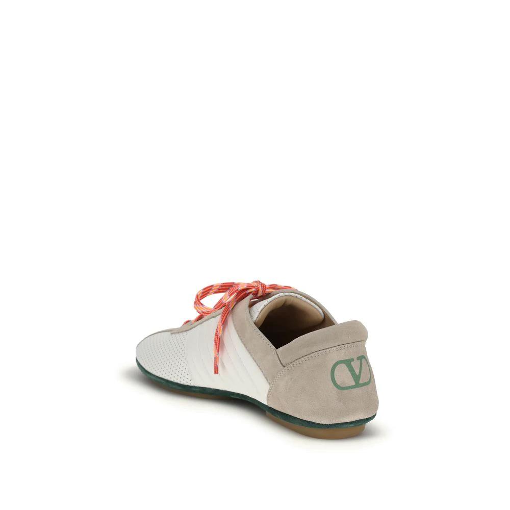 Valentino Garavani Multicolor Lamb Ovis Aries Aries Athletic Sneakers by Valentino Garavani