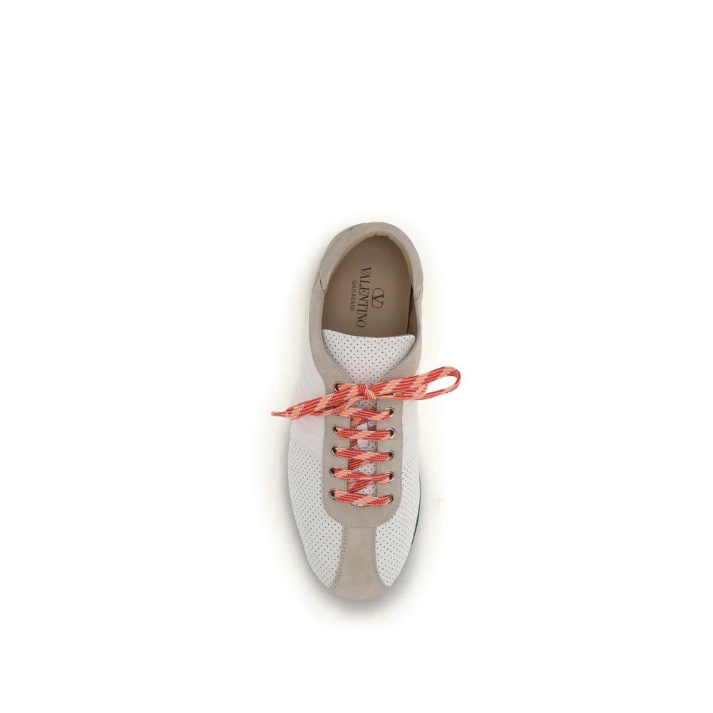 Valentino Garavani Multicolor Lamb Ovis Aries Aries Athletic Sneakers by Valentino Garavani