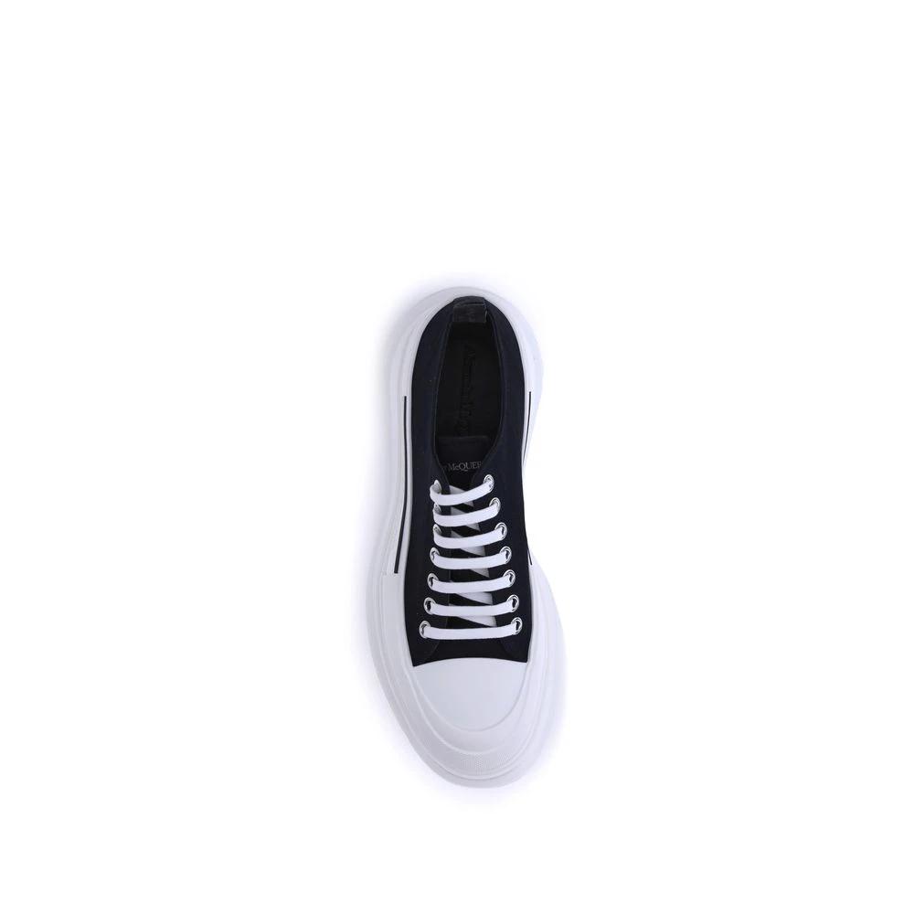 Alexander McQueen Black Rubber Chunky Sneakers by Alexander McQueen