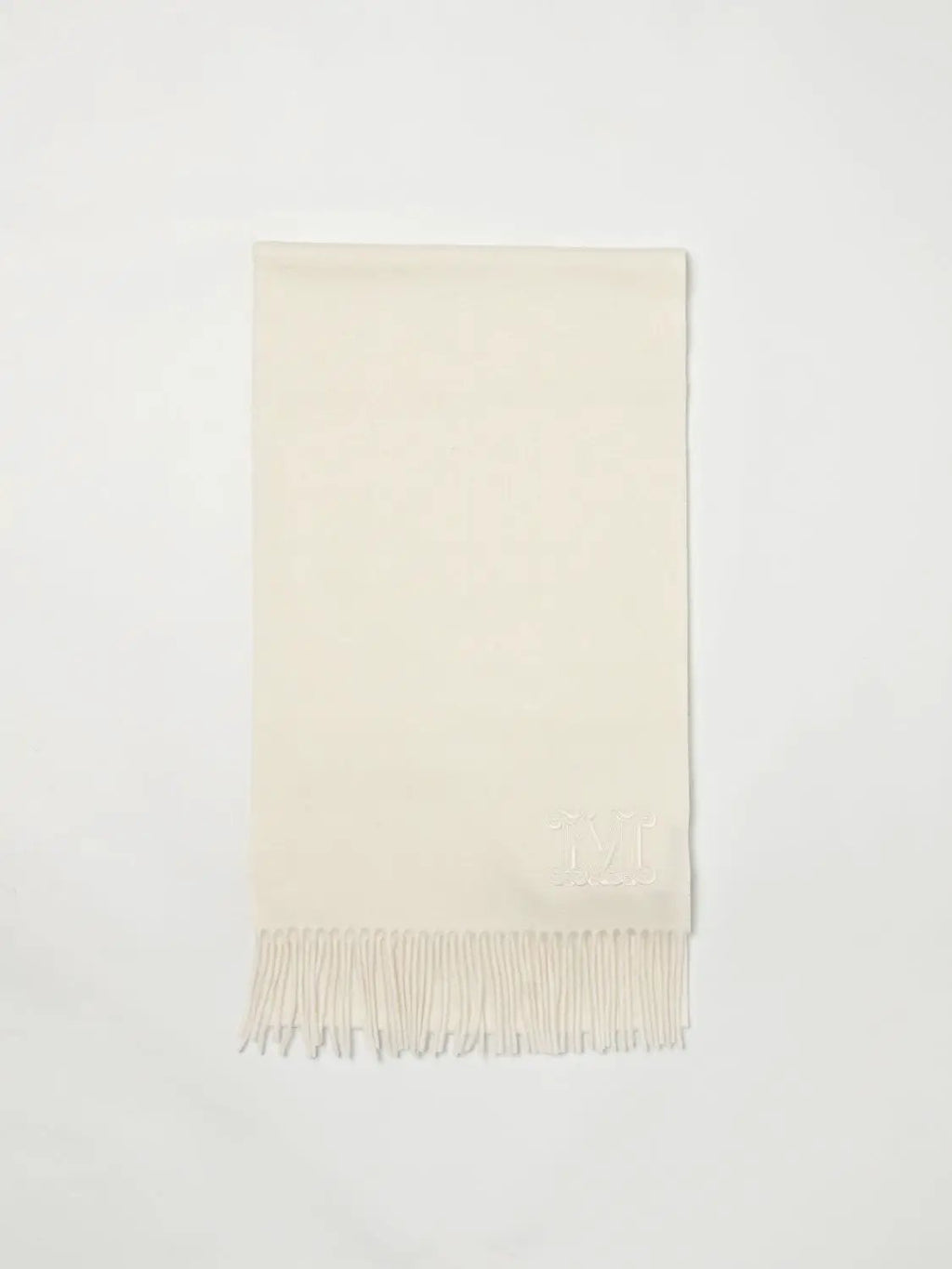 Écharpe en cachemire blanc Max Mara