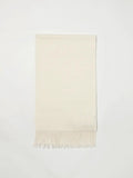 Écharpe en cachemire blanc Max Mara