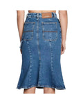 Jupe en jean bleu PINKO