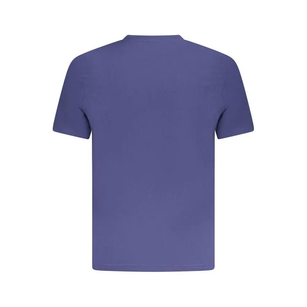 T-shirt en coton bleu K-WAY