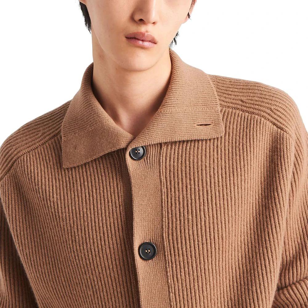 Prada Brown Cashmere Cardigan