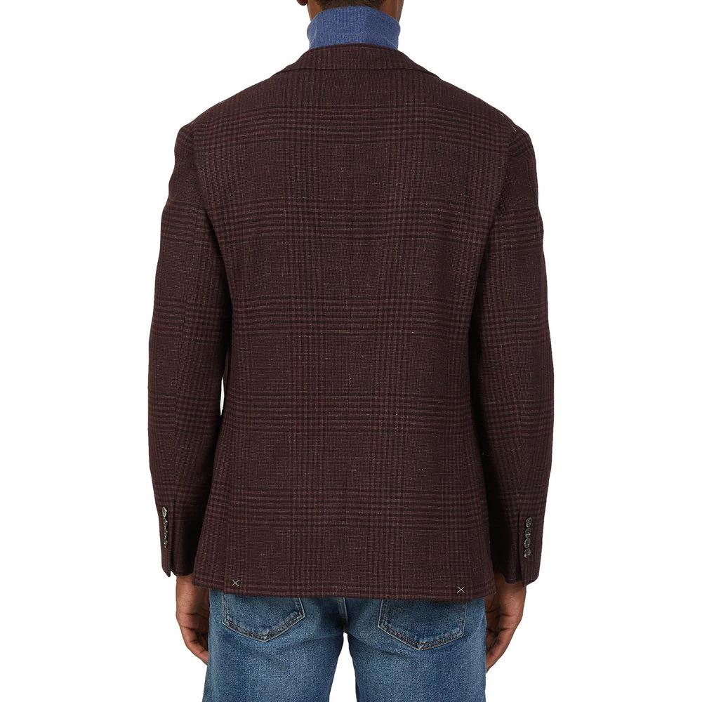 Brunello Cucinelli Multicolor Wool Coat by Brunello Cucinelli