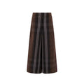 Burberry Brown Cotton Casual Pants by Burberry