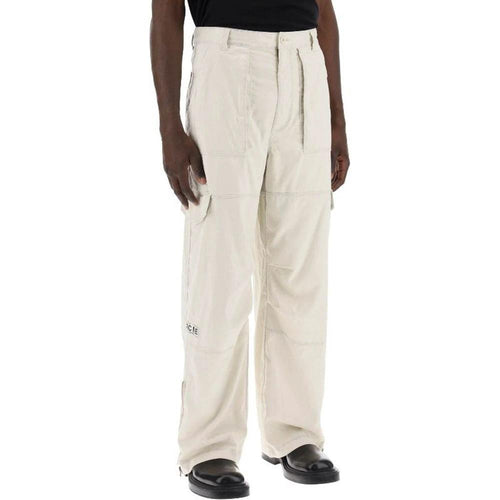 Acne Studios Beige Polyester Cargo Pants by Acne Studios