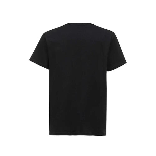 T-shirt en coton noir Alexander McQueen