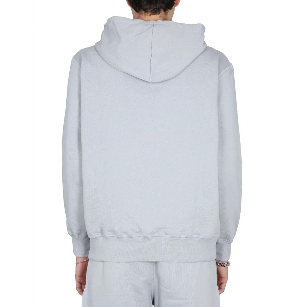 Alexander McQueen Gray Cotton Sweatshirt by Alexander McQueen