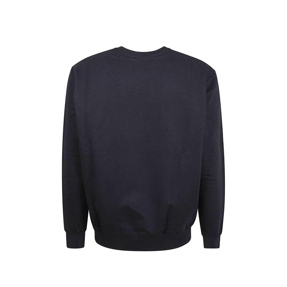 Alexander McQueen Blue Cotton Sweatshirt by Alexander McQueen