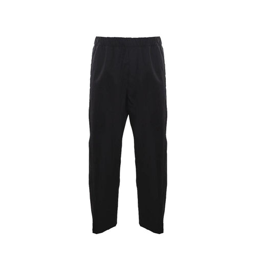 Alexander McQueen Black Cotton Casual Pants by Alexander McQueen