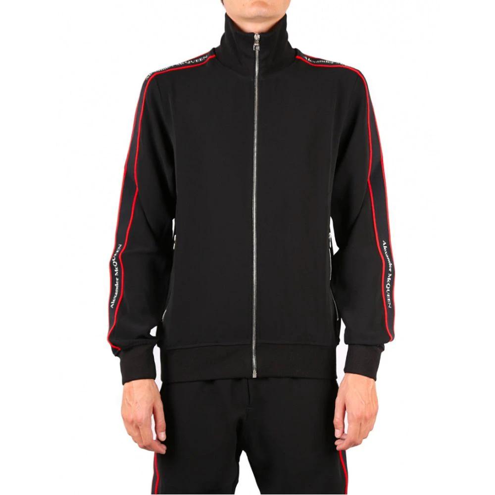 Alexander McQueen Black Viscose Sweatshirt by Alexander McQueen